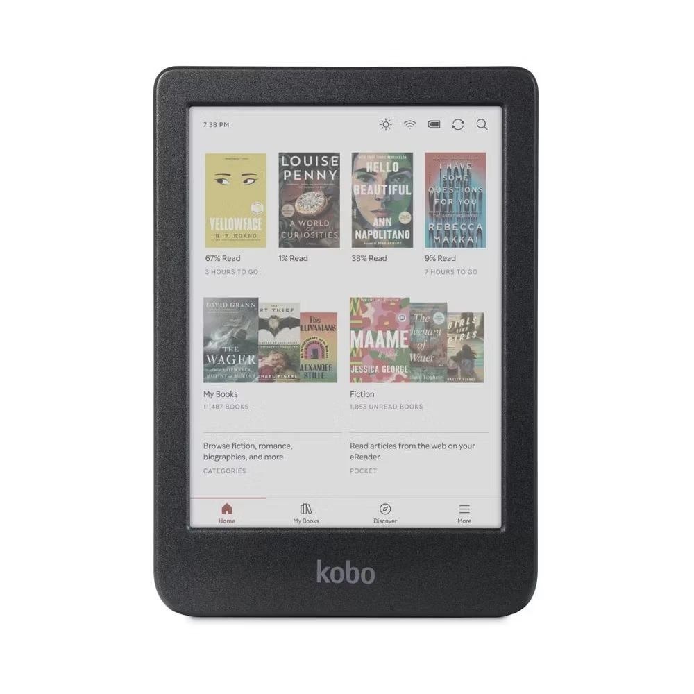 Kobo Clara Colour eReader 6" 16GB eInk Kaleido 3 Color Display Reader N367 Audio